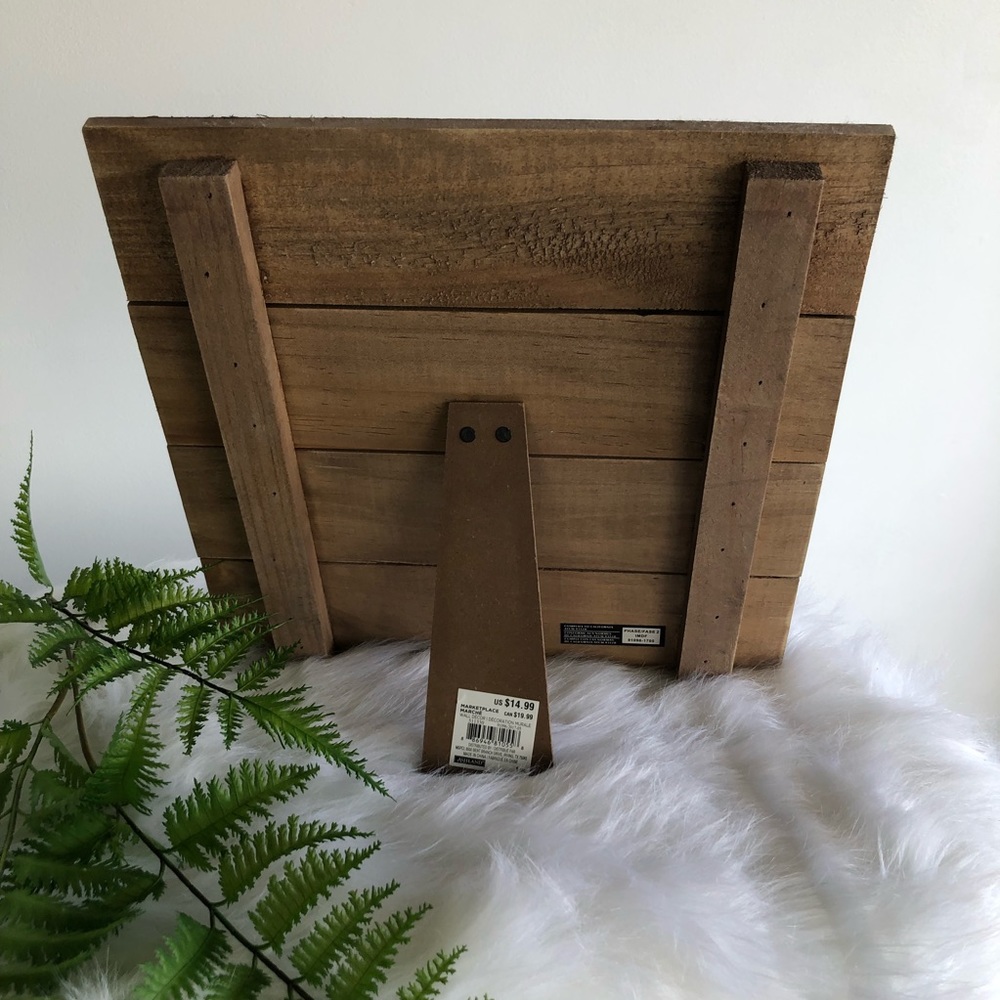 NWT Bless Our Nest Wooden Rustic Pallet Sign - Picture 2 of 2